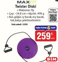 MAXFİT TWİSTER DİSKİ MAXFİT TWİSTER DİSKİ